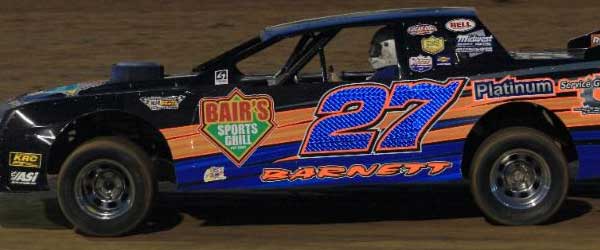 Racing veteran Barnett looks to move up in Lucas Oil Speedway Street Stock class