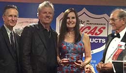 Laurie Force Honored with Pat Garlits Memorial Award