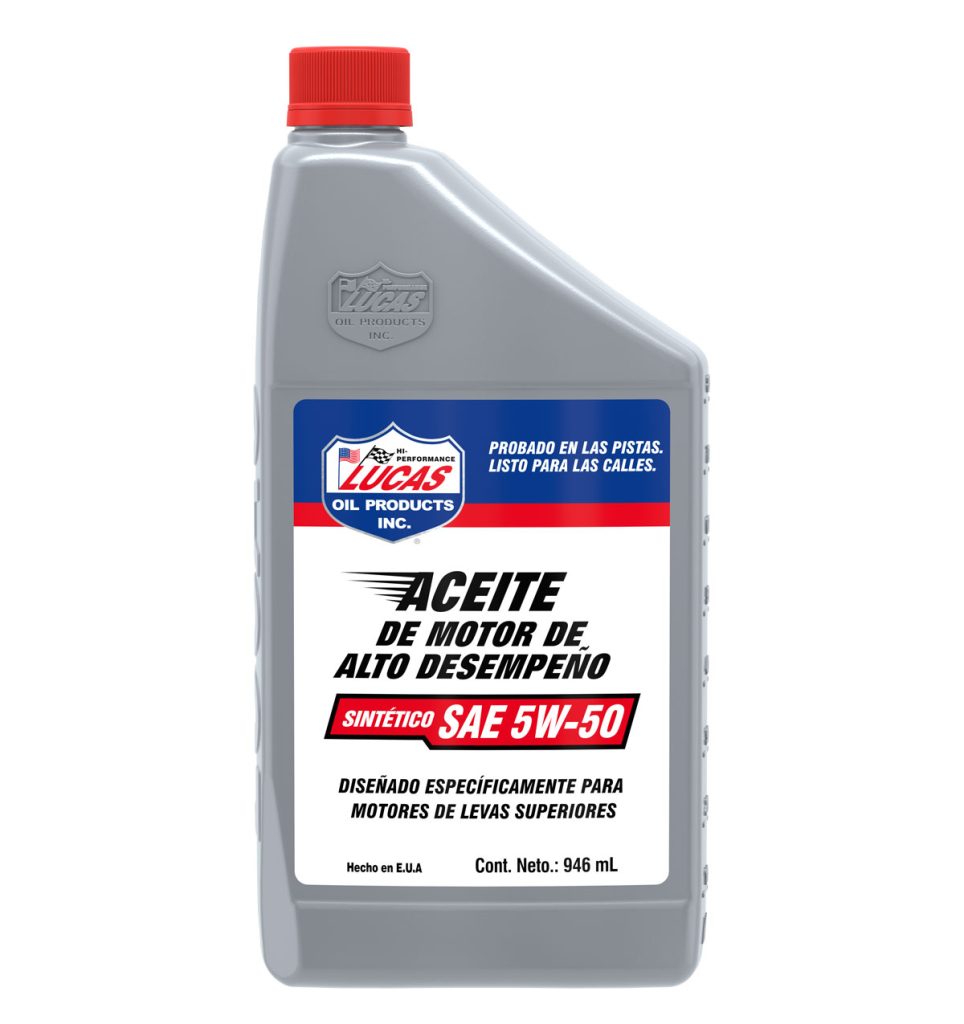 Synthetic Motor Oils SAE 5W-50