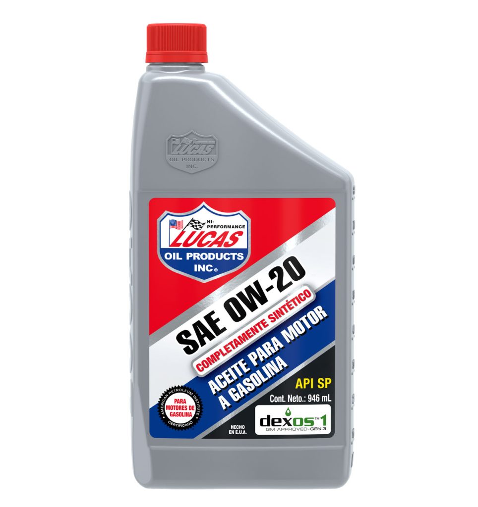 Synthetic Motor Oils SAE 0W-20 quart