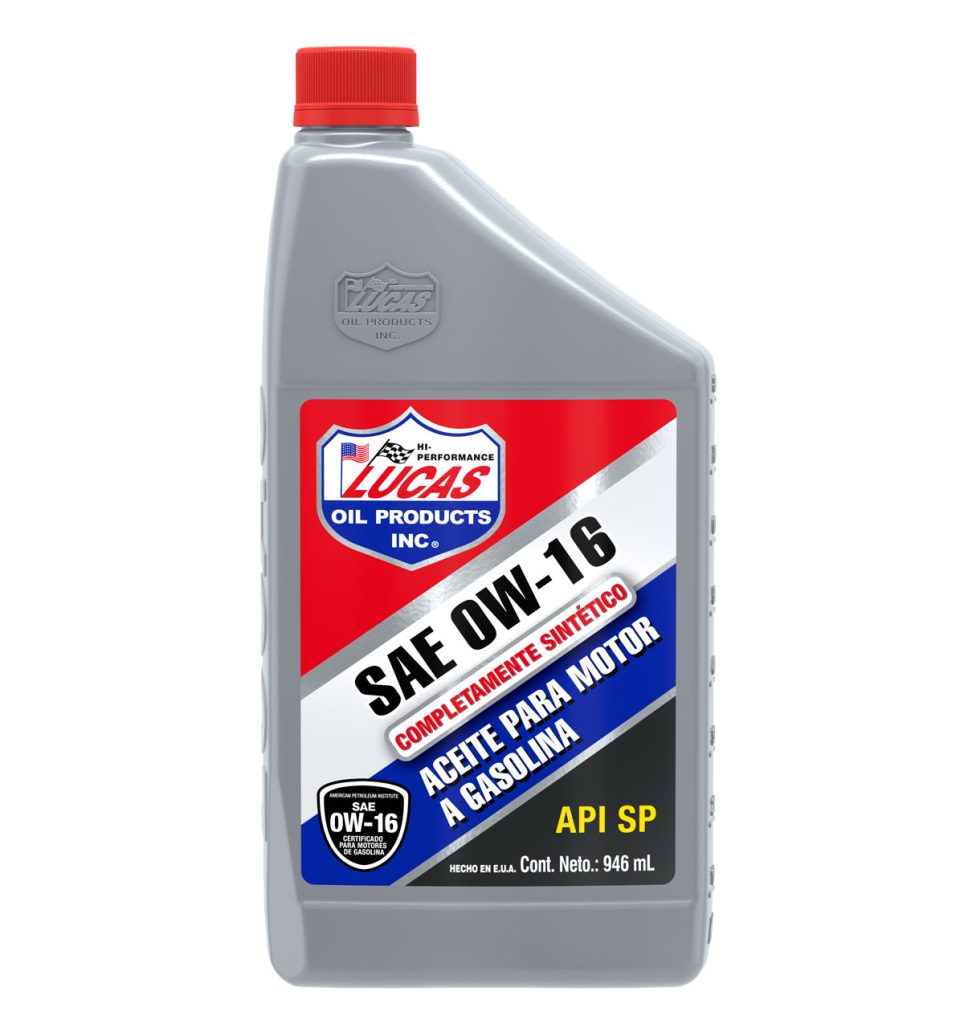 Synthetic Motor Oils SAE 0W-16 quart