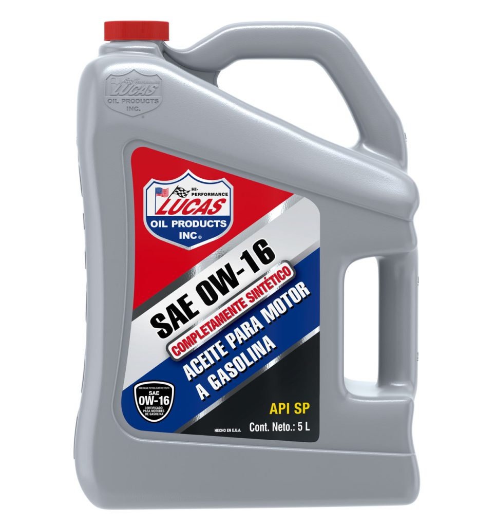 Synthetic Motor Oils SAE 0W-16 5L
