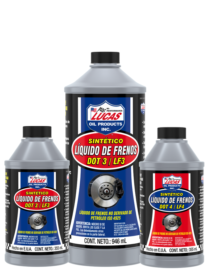 Synthetic Brake Fluid DOT 3 and 4