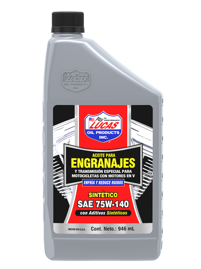 Synthetic SAE 75W-140 V-Twin Gear Oil